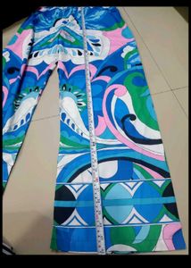 Retro Print Two-Piece Outfit