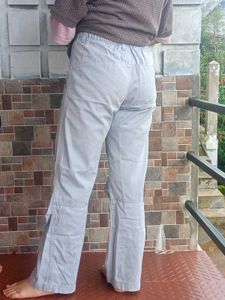 White Grey  Nike Cargo Pant.