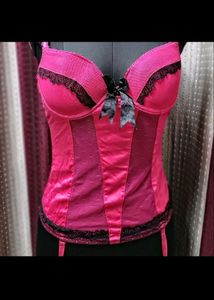 Pink Garter Top