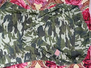 Army Print T Shirt