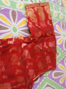 Red Designer Blouse