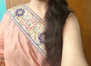 Baby Pink Colour Saree