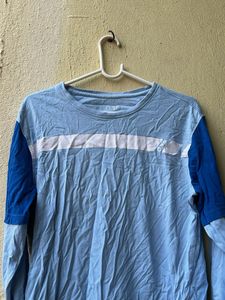 Blue Long Sleeve T-Shirt
