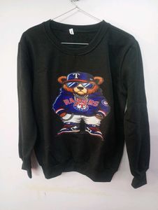 Cute Cartoon Print Sweatshirt