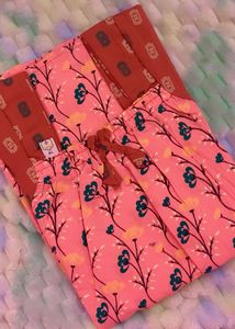 Floral Print Night Suit