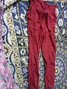 Red Harem Pants