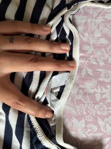 Stripped Body Suit