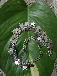 Star Charm Silver Bracelet