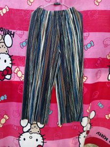 Striped Wide Leg Pants