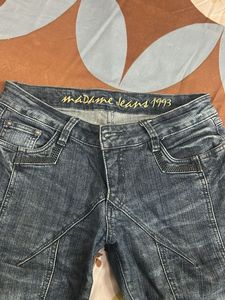 Blue Denim Capri