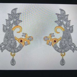 Stunning Peacock Mangalsutra Set