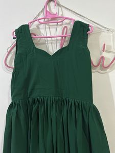 Green Anarkali Dress