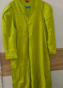 Lime Green Kurta Set