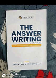 The Answer Writing By IAS Shristi jain