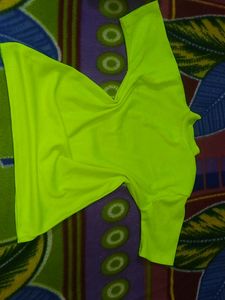 Combo Of 2 Neon  Green T Shirts