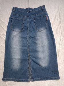Blue Jeans Skirt