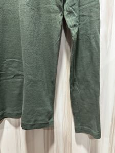 Dolce &amp; Gabbana Olive Green Long Sleeve Underwear