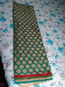 Elegant Embroidered Saree