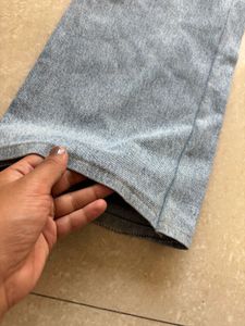 Wide Leg Denim Jeans