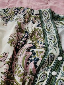 Paisley Print Dress