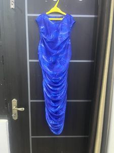 Women Blue Dress