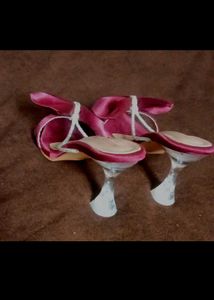 COMBO OF 2 BRAND NEW DESIGNER BOW HEELS &amp; FLATS