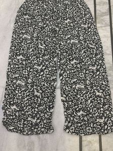 Printed Black Comfortable Pyjama