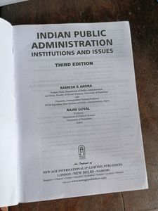 Public Administration Book For UPSC Preparation