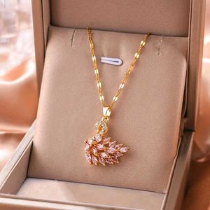 Swan Pendant Necklace