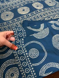 Teal Blue Kurta Set