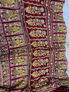 Heavy Work Gujarati Chunri Saree