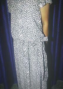 Midi Cℎeetah Print Dress ֶָ֢.