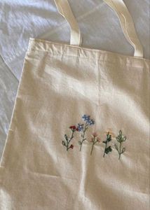 Custom Embroidered Tote Bag