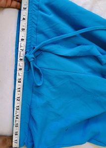 Blue Cargo  Joggers With Beautiful Tank Top