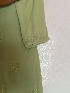 Chikankari Short Kurta For women