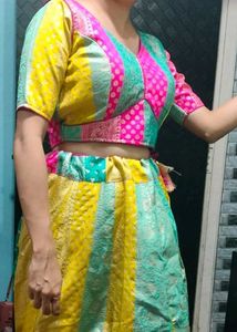 Colorful Lehenga Choli Set