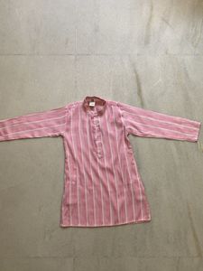 Pink Designer Kurta For 2-4 Yr