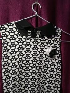 Black &amp; White Dress