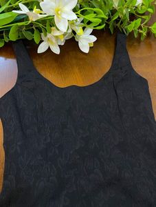 Black Floral Dress