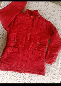 Red woollen Jacket