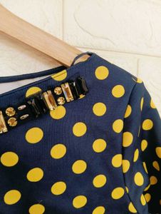 Zara Polka Dot Top