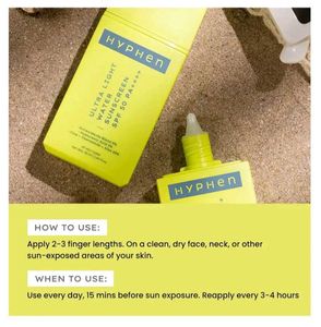 Hyphen Ultra Light Water Sunscreen