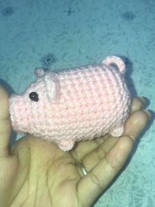 Cute Crochet Piggy
