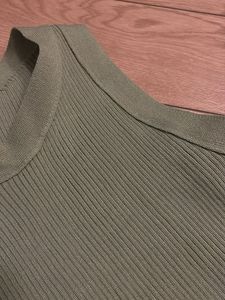Green Tank Crop Top