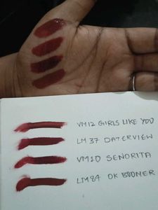 MyGlamm LIT Liquid Matte Lipsticks - 4 Colors