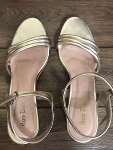 Gold Shoes Size UK6  37