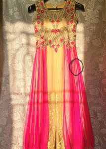 Price Drop.Gown With Dupatta
