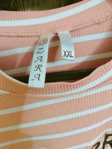Striped Cherry Graphic Tee