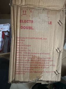 Kitchoff Red Kettle Fancy Unused