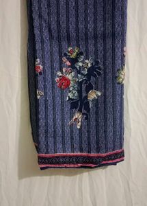 Brand New Printed Woolen Dress Material